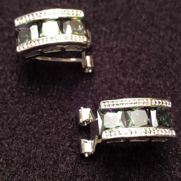 NWOT Silver tone Necklace & Earring Set - Picture 10 of 12